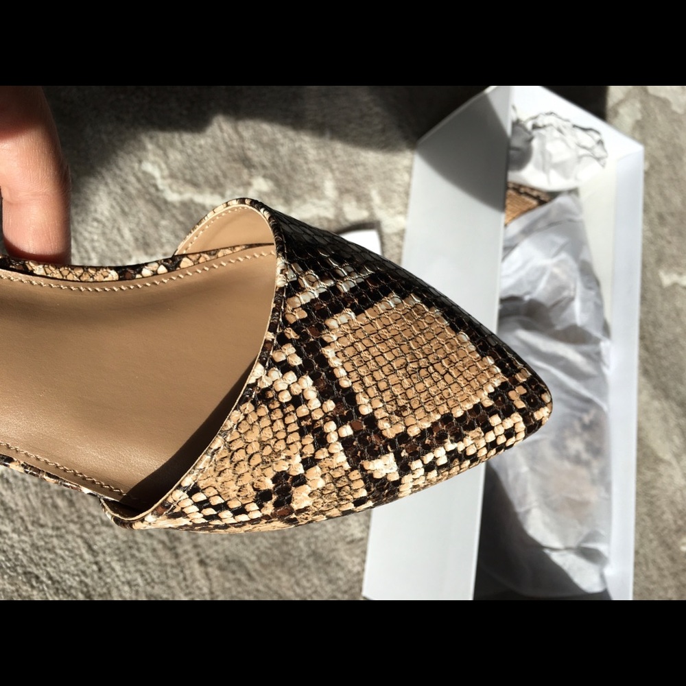 NWT Steve Madden Genius Tan Snake - sz 8.5